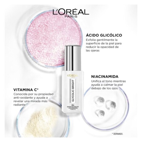 Serum Ojos Loreal Paris Glycolic Bright - 20ml Serum Ojos Loreal Paris Glycolic Bright - 20ml
