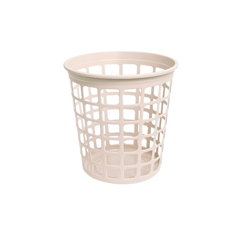 Cesto redondo calado 9 lts BEIGE