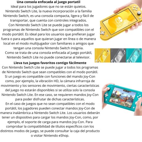 Consola Nintendo Switch Lite V01