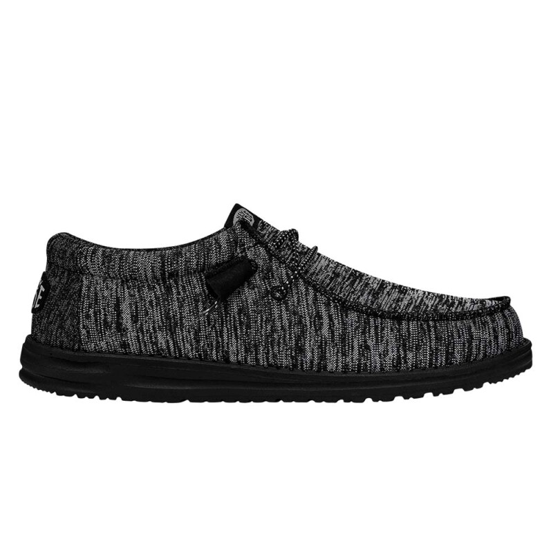 Alpargatas Wally Sport Knit Hombre Black/black