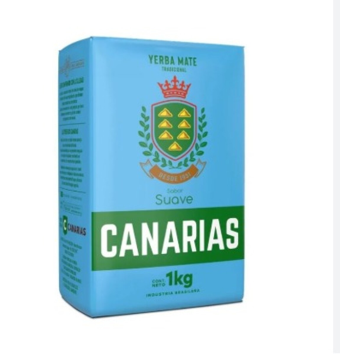 YERBA CANARIAS SUAVE 1 KG (CELESTE) 