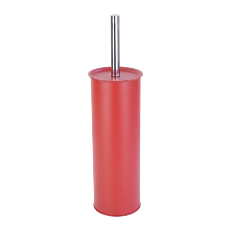 Cepillo para inodoro con base de metal Rojo Cepillo para inodoro con base de metal Rojo