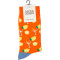 CALCETINES FRUIT Red Orange