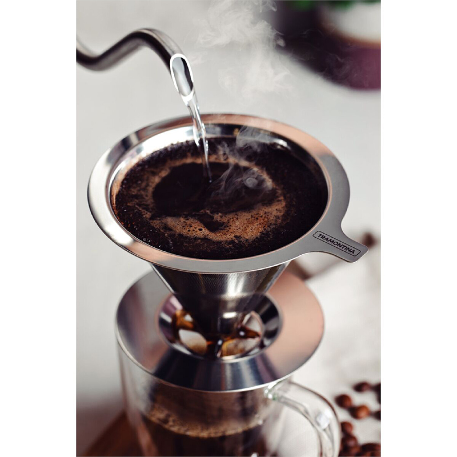 Filtro colador en acero inox. para té y café Bar - TF0158 — Fivisa