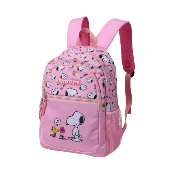 Mochila Snoopy rosa