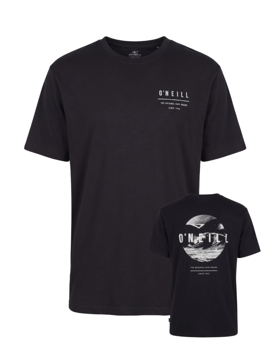 Remera O'Neill Circle Top - Negro 