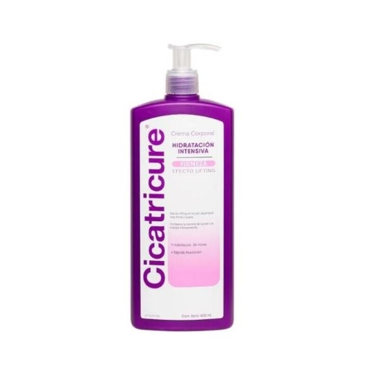 Crema Corporal Cicatricure Hidratación Intensiva Colágeno y Elastina 400ml 