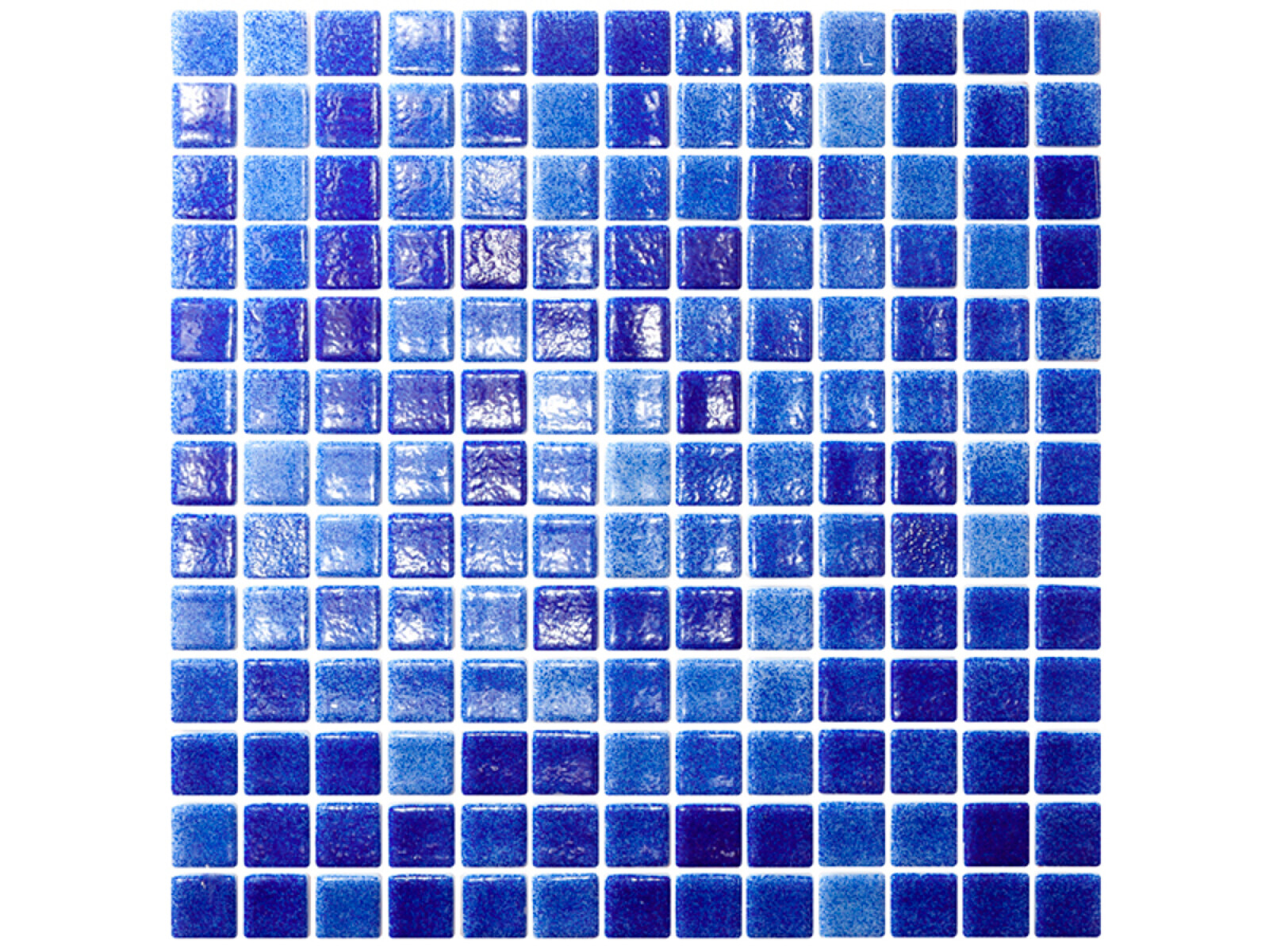 Pastilla Piscina Malla Azul Fuerte 33.5X33.5Cm (2.5X2.5) 