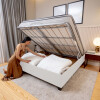 Cama baúl FLAT Blanco - KING