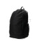 Mochila Push De Tela con Bolsillo Lateral Negro