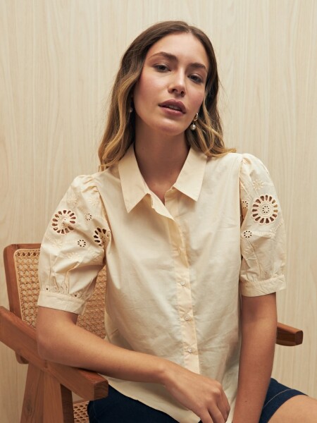 CAMISA ALLIE EMILIA DURAZNO