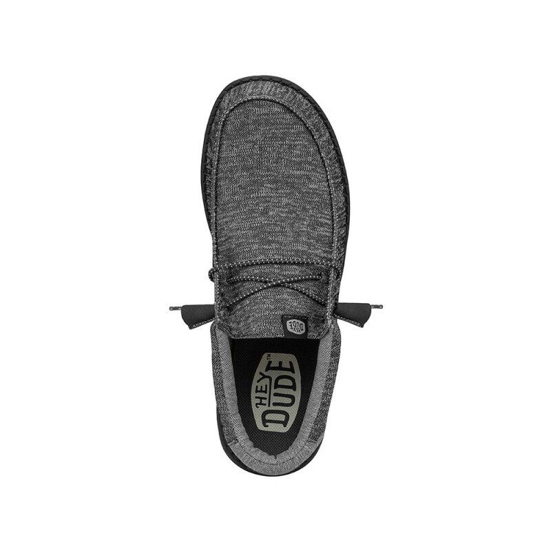 Alpargatas Wally Sport Knit Hombre Charcoal