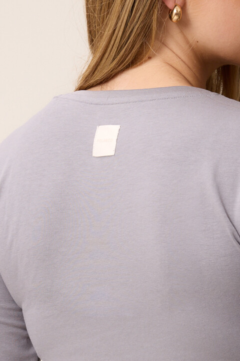 T-SHIRT M/L NOAN POLANCO Gris