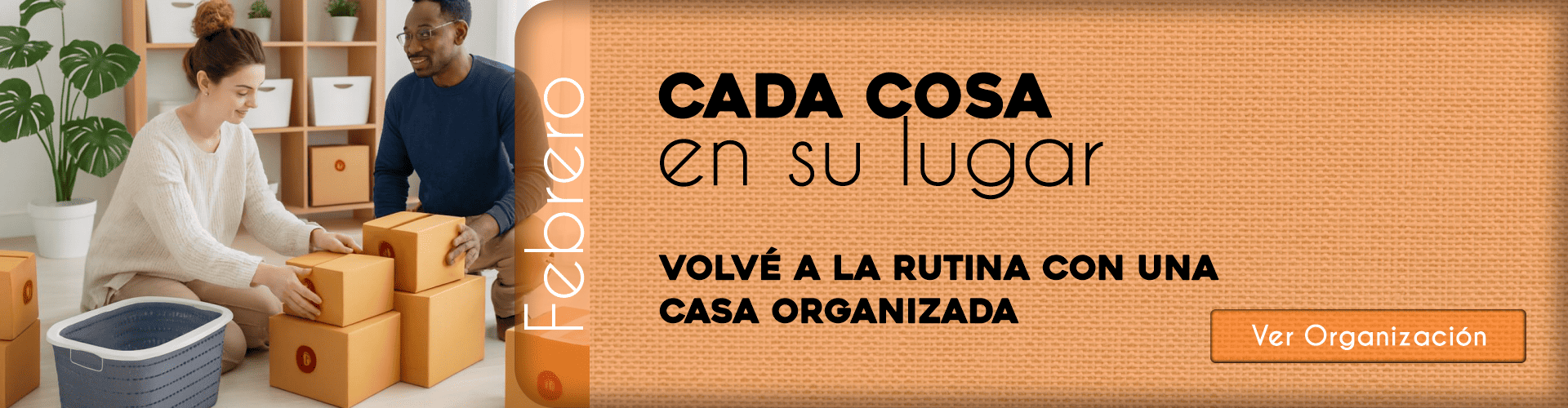 Cada cosa en su lugar