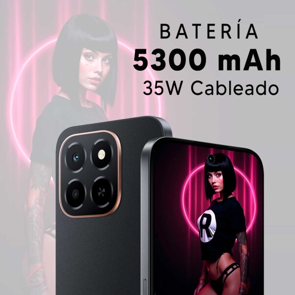 Honor X6c 6gb/256gb 4g NEGRO