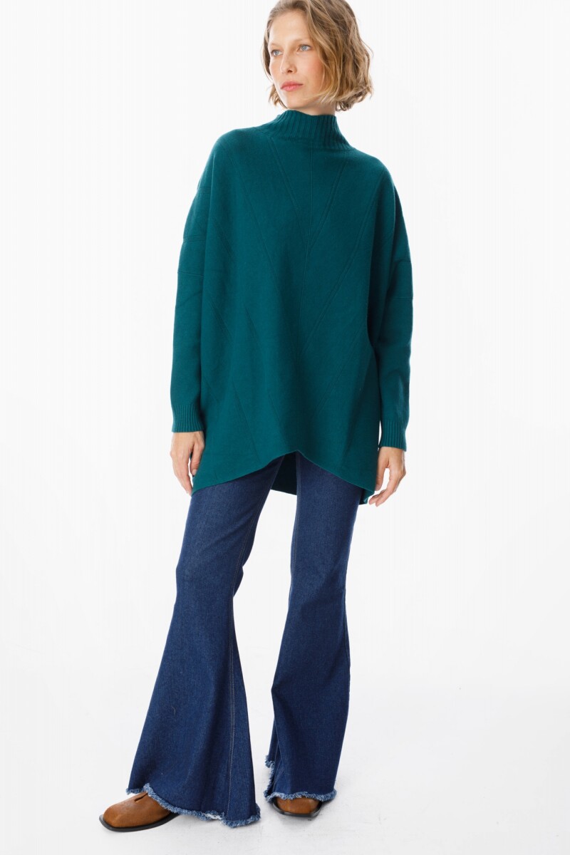 Sweater Luna Verde Oscuro
