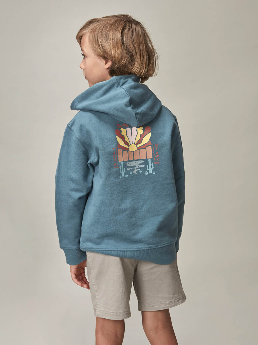 Sudadera Con Capucha Verde