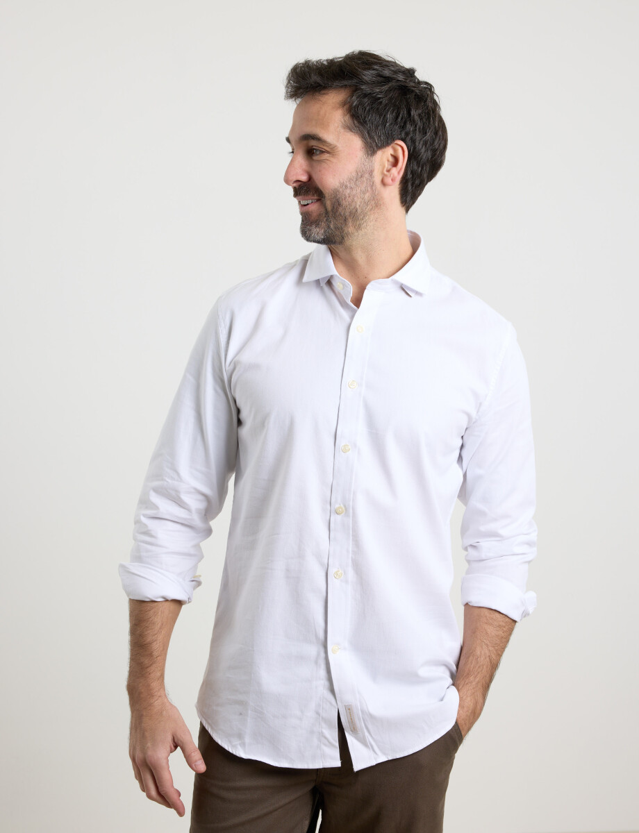 012516 CAMISA HARRINGTON 1937 Blanco