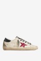 SUPER-STAR LEATHER UPPER SUEDE Blanco