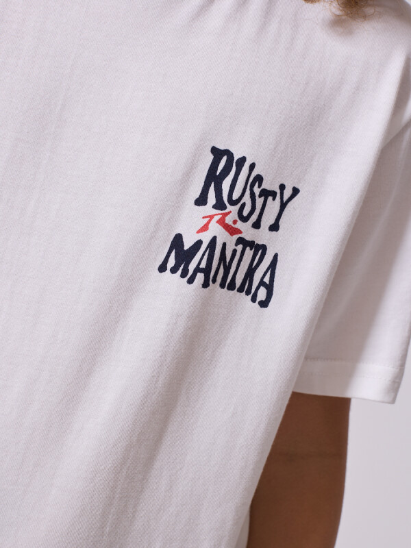 T-SHIRT ZALCONE TEEN RUSTY Blanco