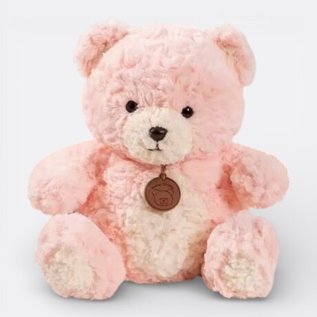 Osito Teddy con Collar Rosa
