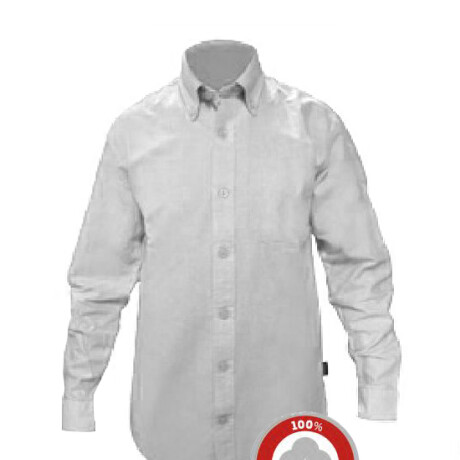 Camisa de trabajo Oxford Blanco