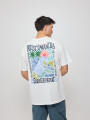 T-SHIRT ZALCONE RUSTY Blanco