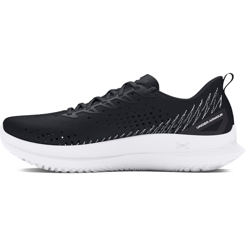 UA Velociti 4-WHT BLK-001