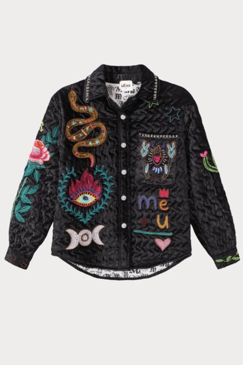 CHAQUETA Negro