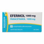 EFERMOL 1000 EFERV. UNID X 8 COMPRIMIDOS única