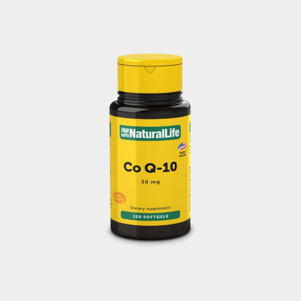 Coenzima Q10 30 mg Natural Life | 100 Cápsulas Blandas Coenzima Q10 30 mg Natural Life | 100 Cápsulas Blandas