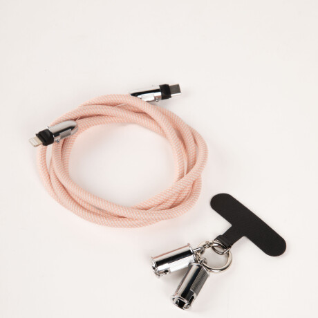 CUERDA PARA CELULAR CON CABLE CARGADOR VARIOS