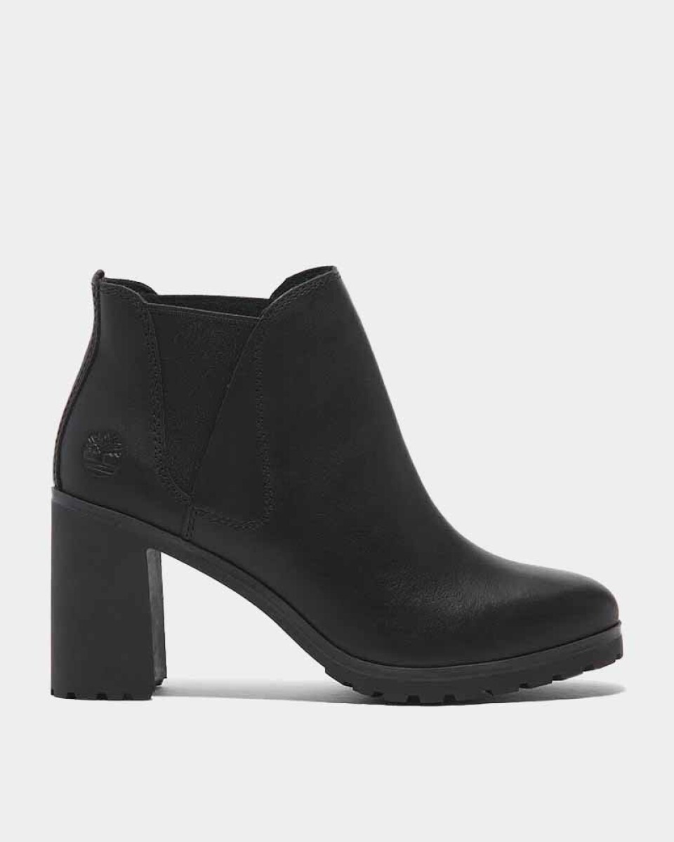 Botas Chelsea Allington Mid Mujer - Black Full Grain 