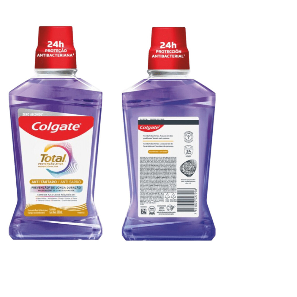 COLGATE PLAX ENJ TOTAL ANTI TARTARO FRA única