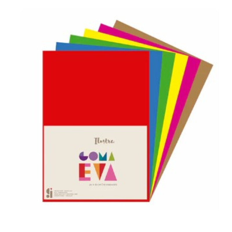 Goma Eva A4 x10 ilustra Goma Eva A4 X10 Ilustra