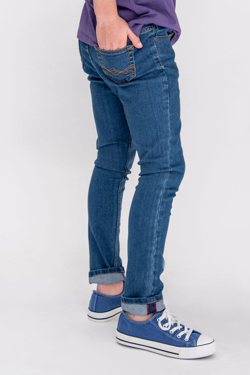 Pantalón de jean Oscuro