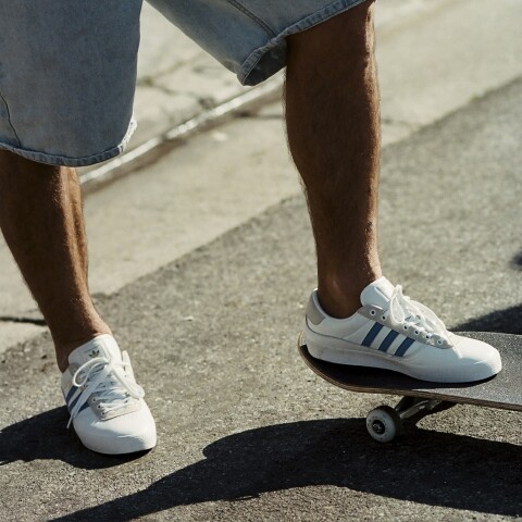 adidas Puig Indoor White & Light Blue