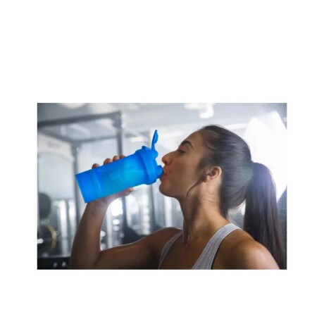 Shaker Prostak 651ml BlenderBottle Azul Oscuro