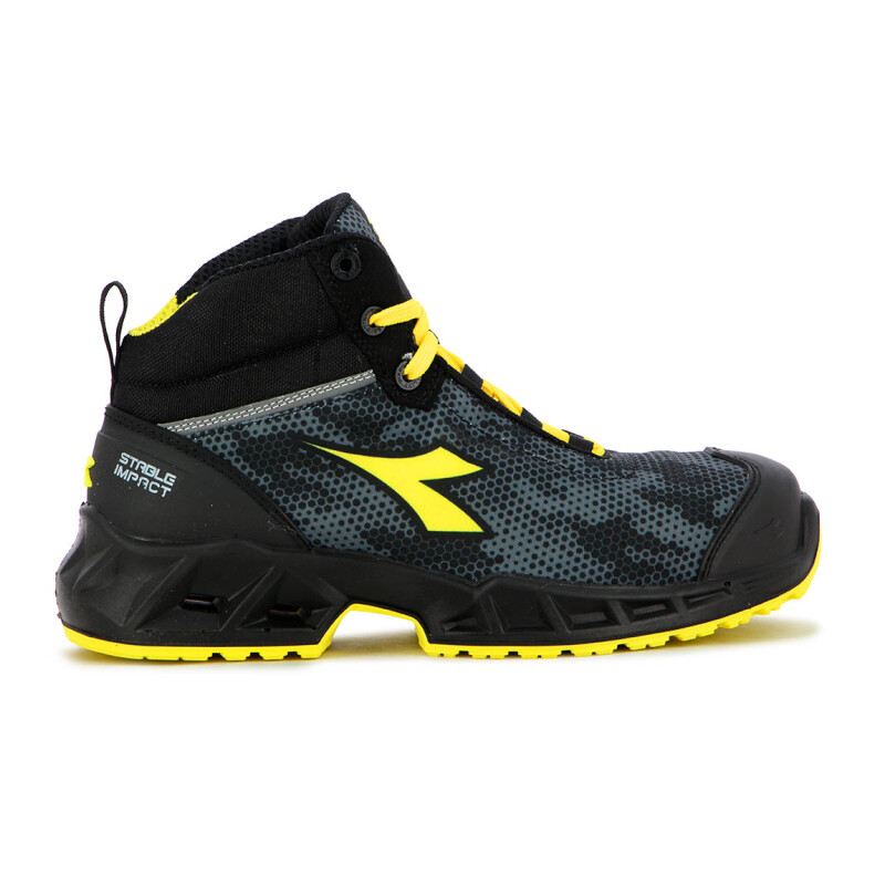Bota Diadora Utility Hombre Negro-gris