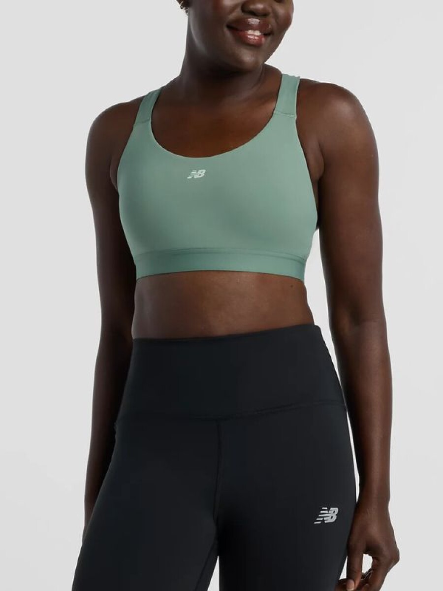 Top deportivo New Balance WB51035 - Verde 