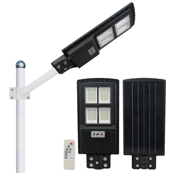 Luminaria Vial LED solar con sensor 60W frío IX4992