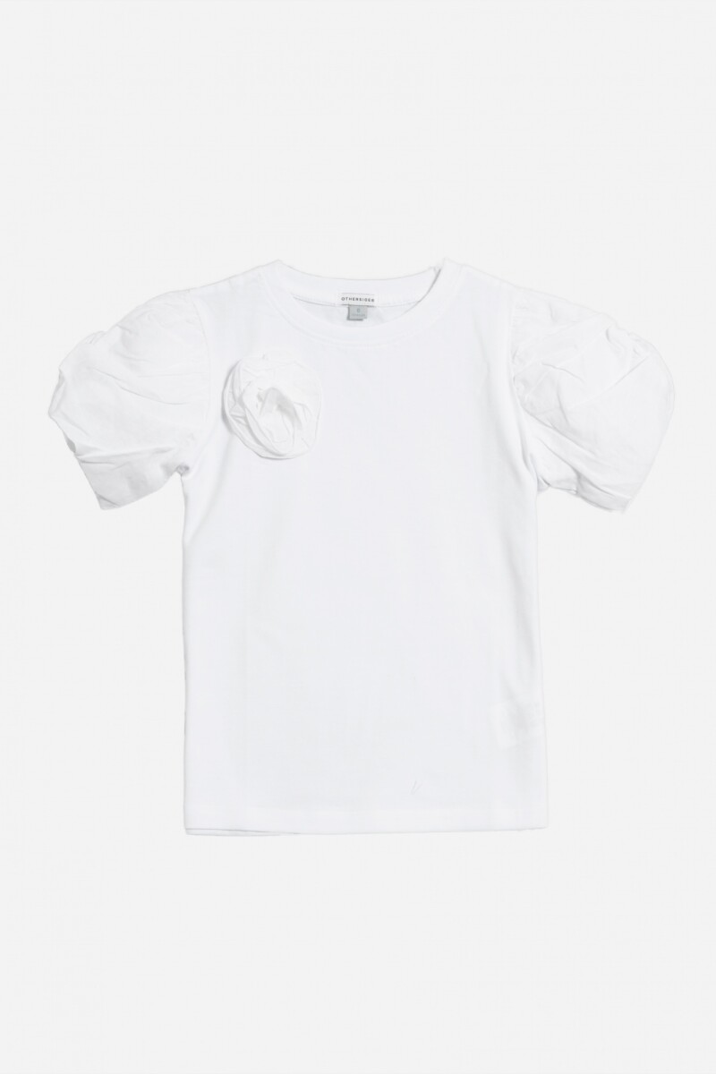 Remera apliques BLANCO