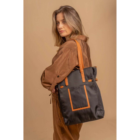 Bandolera Bromelia Negro C/Suela