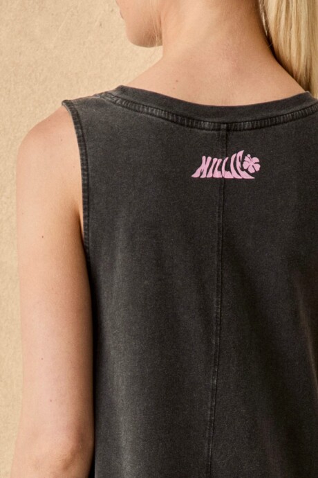 VESTIDO PINEAPPLE NEGRO