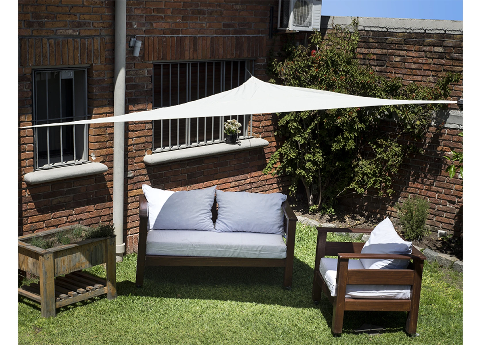 Toldo Vela Oxford Impermeable Triangular 3,6 Mts 