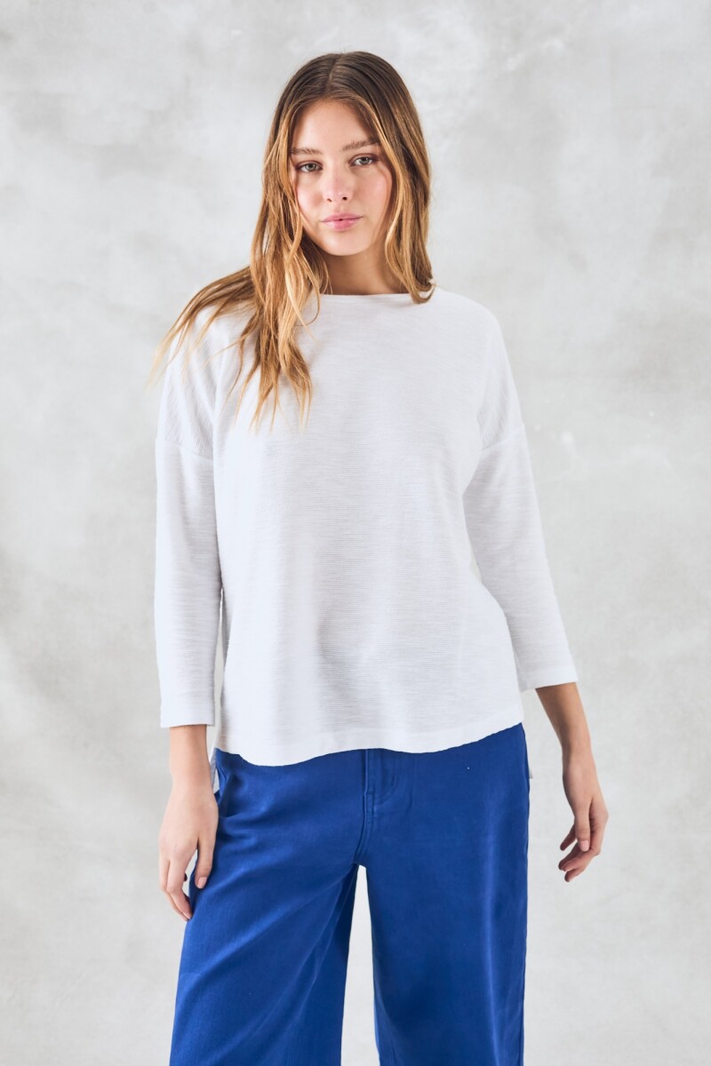 Sweater - Blanco 