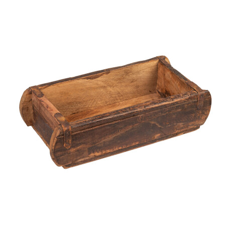 CAJA ADORNO/MACETA MADERA NATURAL-BEIGE 795170