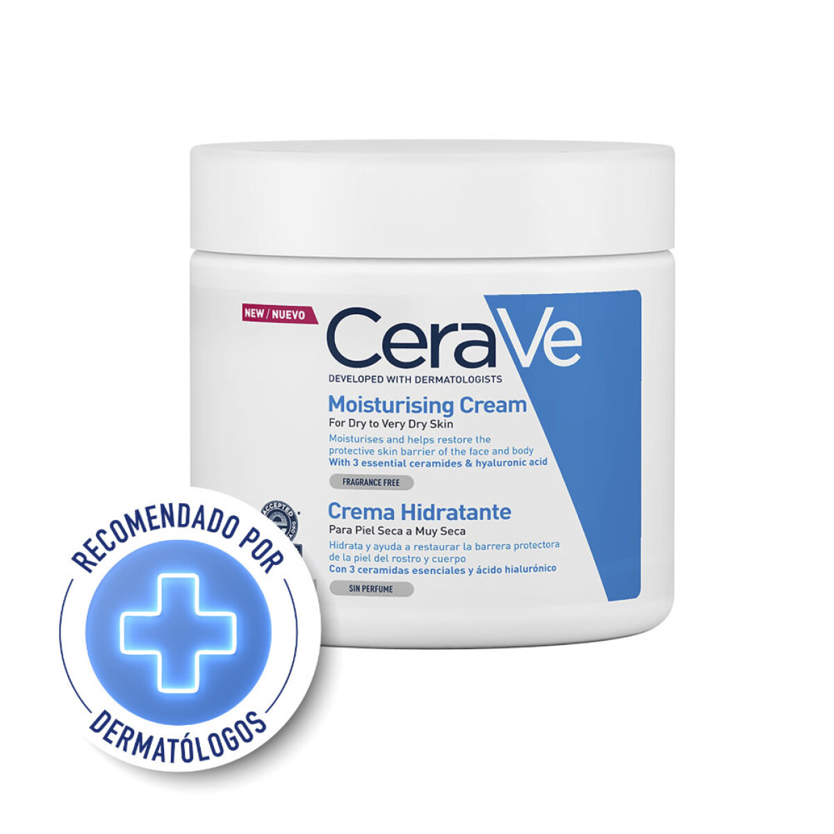 Crema Hidratante CeraVe para Piel Seca a Extra Seca 454g 