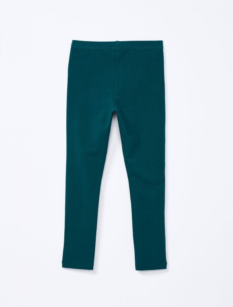 CALZA BÁSICA INFANTIL VERDE