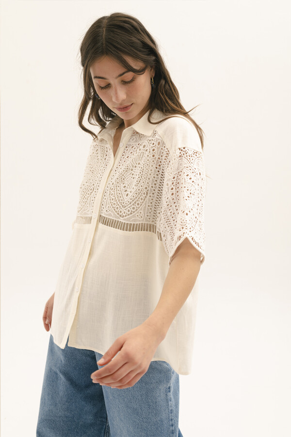 CAMISA POSITANO BLANCO